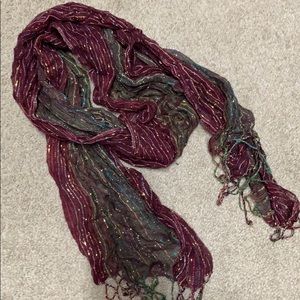 Sparkly scarf